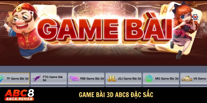 TRANG CHỦ 35 Game bài 3D ABC8 đặc sắc